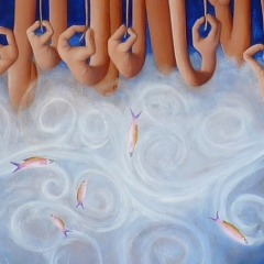 les mains