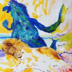 la-lionne-et-le-lion-endormies